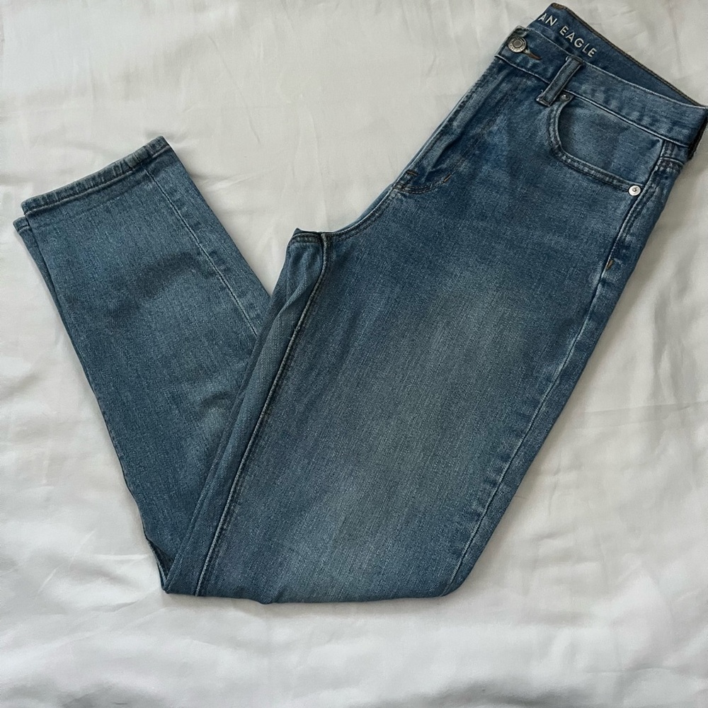 American Eagle Outfitters Men's Slim Blue Jeans - Picture 1 of 3